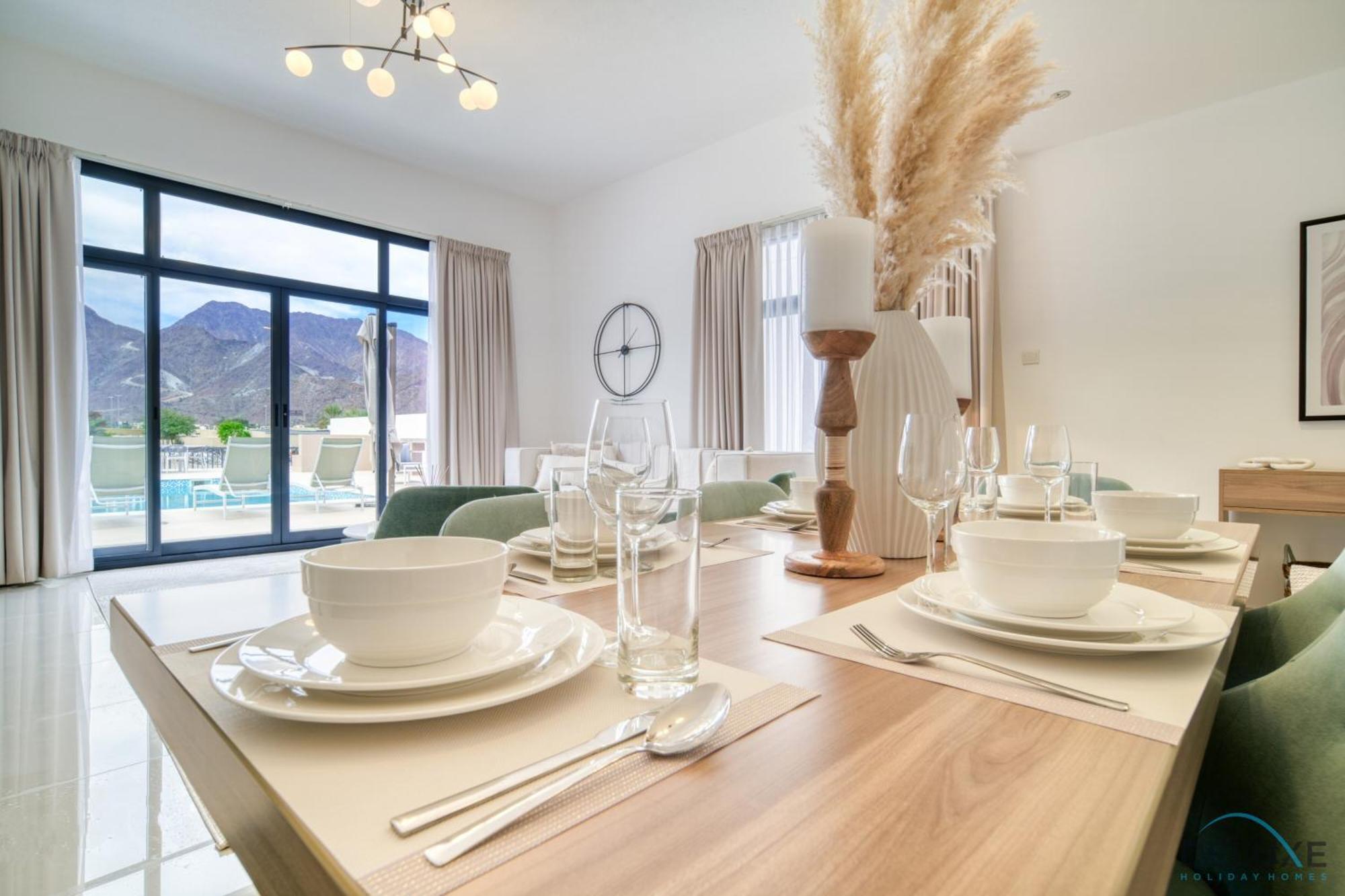 Limited Offer 3br With Bbq, Pool & Relaxing Views By Deluxe Homes * Fujairah